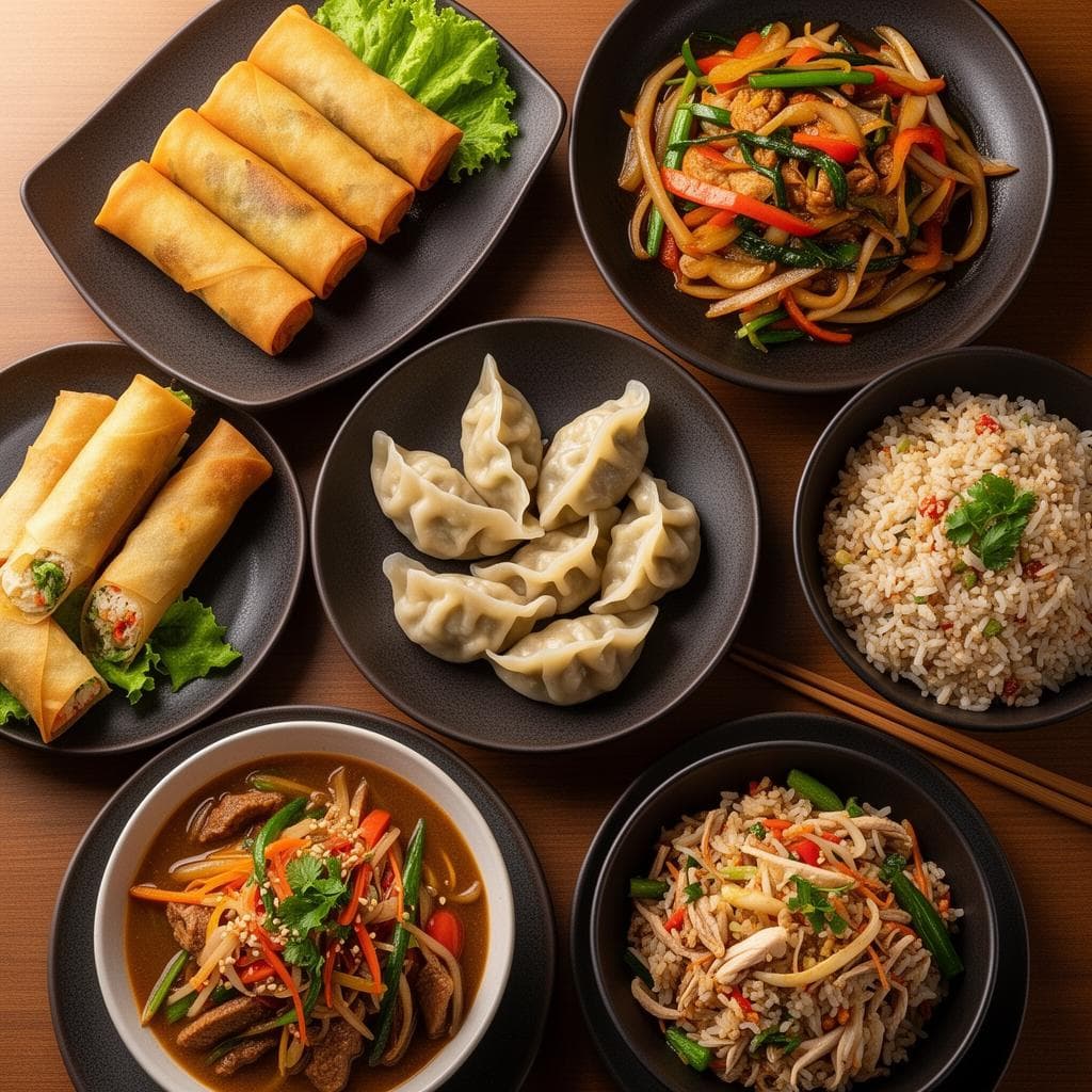 Asiatische Speisen